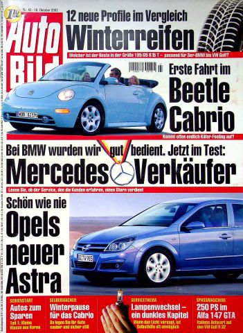 Deckblatt Auto Bild (42/2002)